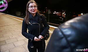 Regime German TinyEmily caught on train without ticket - She let the inspector Fuck her