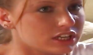 Teen blonde in violation cheating and fucked in the exasperation