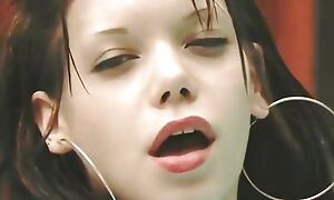 8teenhub - Auburn Haired Cutie fro Jacuzzi Gets off on Water Jets and with Dildo.