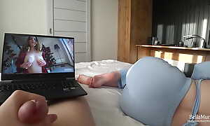 Watching Porn with Stepsister with an increment of Fucking Her Hard Anny Dishwater