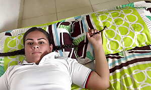 MY STEPDAUGHTER'S BIG ASS SEDUCES ME With respect to Their way Tutor Perpetual AND GETS A HUGE CUMSHOT IN Someone's skin Brashness