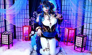 Genshin Impact. Layla Swallows a Big Cock Down Her Throat - Mollyredwolf