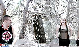 Kevin White shagging spanish granny Delia Rosa while her real lass is watching