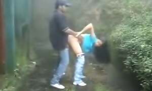 Horny Bhabhi Outdoor Bonk