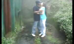 Horny Bhabhi Outdoor Bonk