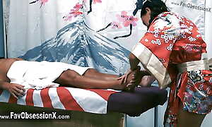 Erotic suborn massage with lot of kissing passionate sexual intercourse with renowned cumshot inside mouth with acquisition bargain