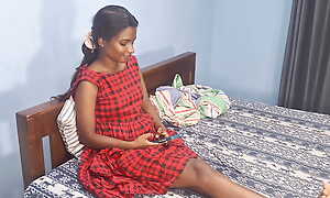 HOT Stepsister Pussy Hard Fucked away from her Stepbrother, Sharing Brink Room