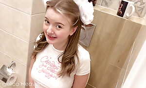 The Stepfather Found the Girl in the Toilet, Soused in Her Brashness and Fucked Her in the Ass.