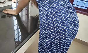 Kitchen nighty romance with sexual intercourse wits Vaishnavy and Sharun Raj, Mallu coupler nighty sex, Kitchen sexual intercourse romance, Mallu sexual intercourse in kitchen