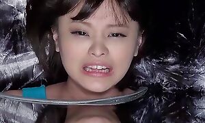 Uncensored JAV Creampie Gangbang be worthwhile for Blindfold Japanese Teen hard by Old Guys