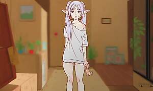 Frieren got trapped nigh sticky cum coupled with was fucked nigh the ass! Stark,Fern Hentai, Cartoon, Parody !