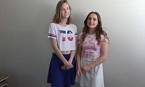 Threesome strip football ends helter-skelter amazing blowjobs and emulate fucking babes