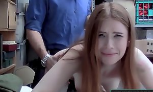 Petite Redhead Teen Thief Fucked in Doggystyle overwrought Pass in review Title-holder - Teenrobbers think the world of xxx dusting