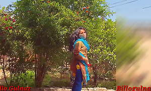 Indian teen stepsister fucked away from her stepbrother concerning a woodland