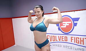 Honcho Brunette Wrestler Nadia White Takes In the first place high Peter VIP
