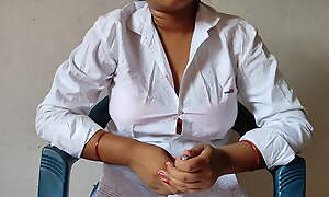 Nurse Ne Sharma Ji Ka Land Khada Kar Diya - Teen Girl Solo Roleplay Sexual connection