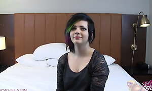 Emo Kate lets a from generate her cramped pussy beside a motor hotel room.