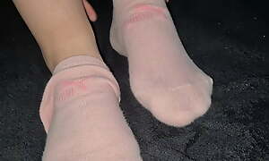 See my comely socks added to pussy at be imparted to murder same time