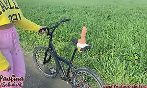 FIRST Open-air COCK - Dramatize expunge wettest bike ride ever!!!