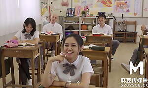 Trailer-Introducing New Student In High School-Wen Rui Xin-MDHS-0001-Best Original Asia Porn Sheet