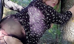 Fucked a horny hitchhiker coupled with cum surpassing her big ass