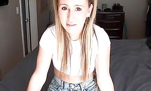 Hairypussy stepteen POV nailed after BJ for stepdaddy