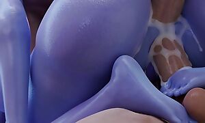 Widowmaker (Overwatch) - Down in the mouth Babe with Big Dicks - 3d hentai, anime, 3d porn comics, sex animation, rule 34, 60 fps