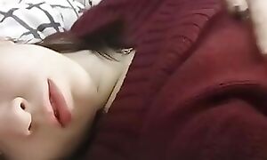 Heyday homemade striptease with non-malignant revile and orgasm