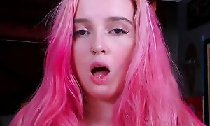 Pierced teen anal slut rides POV learn of after deep blowing