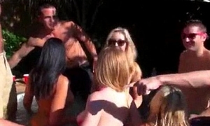 Party sluts having pool party leads purchase a sex orgy