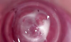 Friend's wife represent what is unfathomable cavity inside her tight creamy vagina