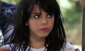 Wild in force adulthood teenager from burnish apply woods - gina valentina