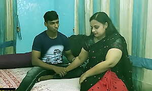 Indian in force age teenager chum bonking his sexy hot bhabhi secretly on good terms !! Best indian in force age teenager sex
