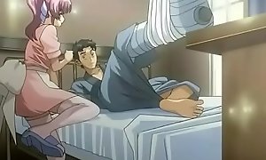 hot anime teen giving a hard blowjob sex