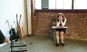 Eradicate affect cheeky collegegirl is teasingly in Eradicate affect vestibule with her percussion instruments
