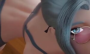 3D Compilation: League of Legends Ashe Vi Kda Evelynn Akali Doggystyle Gorged Hentai