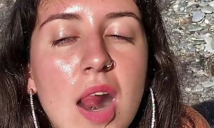Slut's pussy fucked increased by cummed on 'round sides loll - 1.157