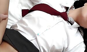 Baebi Hel Fucked in Her School Uniform with POV