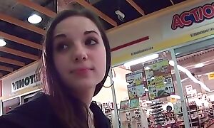 MALLCUTIES - An adorable teen Liliet loves having sex with strangers