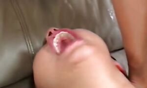 18yo Teen got totaly destroyed with her Stepbrothers Load of shit