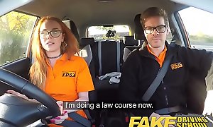 Fake propelling school nerdy ginger forcible discretion teenager drilled to creampie agonorgasmos