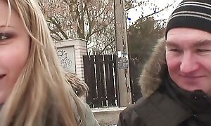 Old man bangs domineer babe Samantha Jolie not at home