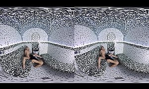 vrpornjack exclusiveteensex.com - A handful of Teens enjoy myself onwards sauna in VR
