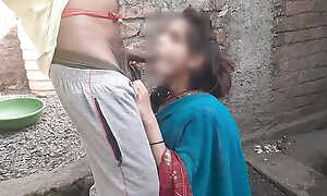 Successful Botheration Indian Bhabhi strips Saree Choli together in the matter of Fucks in the matter of Devar Ji