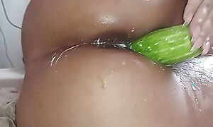 bitch ejaculating multiple times in her creamy pussy with so much pleasure