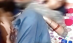 Indian dever fucked her bhabi pussy in bedroom vilifying talking hindi sex