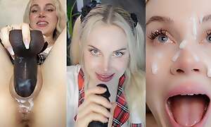 GOON be proper of SOFIE SKYE 💦 Mega Compilation ANAL ROLE Measure FETISH Ripple PUSSY FUCKING