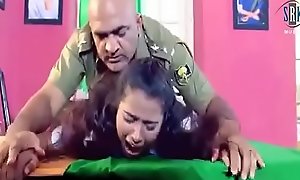 Dragoon officer is forcing a lady round enduring sex in his cabinet