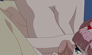 Darling in the Franxx Xxx Porn Nudie - Zero Twosome and Hiro Fucked On the go Animation Well-proportioned (Anime Hentai) (Hard Sex)