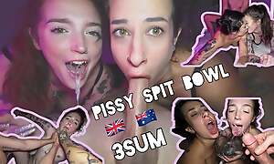 Australian Kiki & British Amy Pissed on and FUCKED HARD